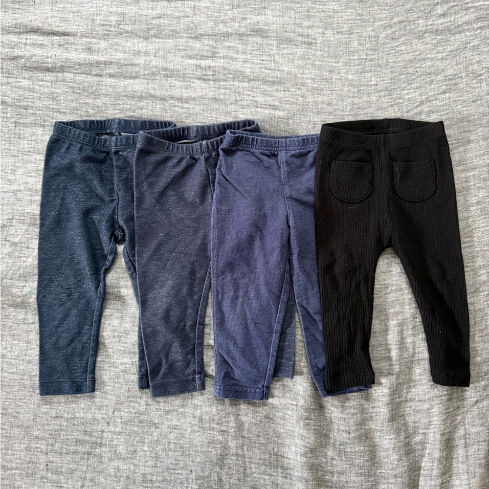 Toddler girl leggings bundle, 18m